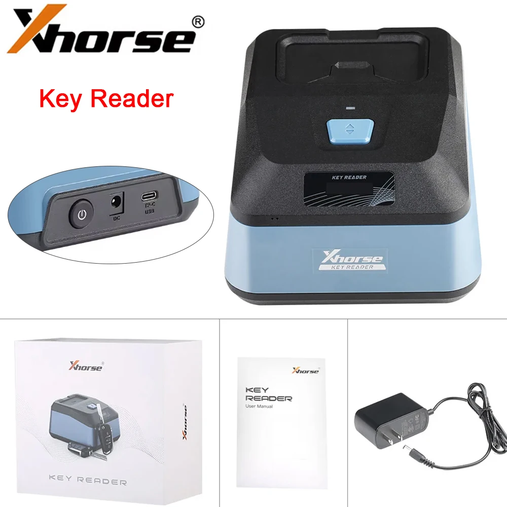 Xhorse Key Reader XDKR00GL Key Bitting Identification Device Blade Skimmer Used with Condor XC-Mini Plus Dolphin XP005 XP005L