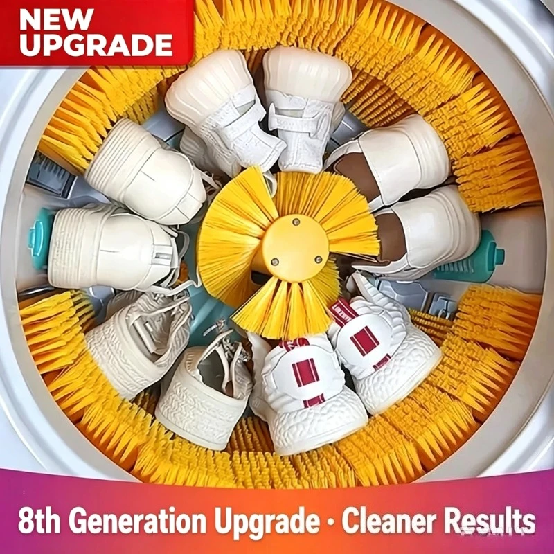 3D full-wall shoe washing machine can wash with peace of mind to solve the cleaning needs of the whole family
