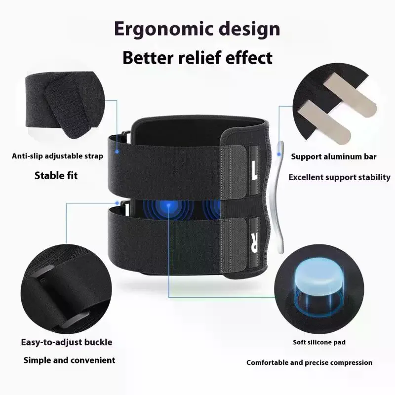 Sciatica Pain Relief Devices Adjustable Sciatica Pain Relief Brace Sciatic Nerve Brace Dual Pressure Pads Targeted Compression