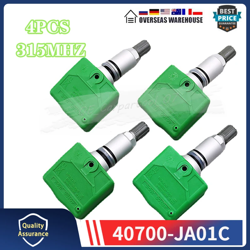 

Датчик давления воздуха в шинах 40700-JA01C TPMS для 2009-2010 Nissan Rogue GT-R Cube 2009-2021 Infiniti M датчик давления в шинах