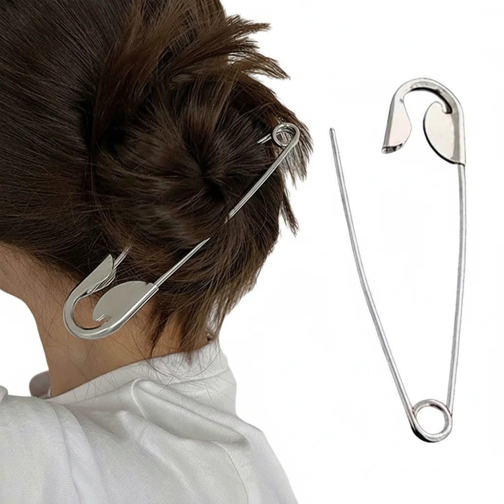 

14CM Large Geometric Metal Alloy Hair Clip for Women Girl Hairpins Brooch Pin Shape Barrettes Hair Accessories Jewelry Gift