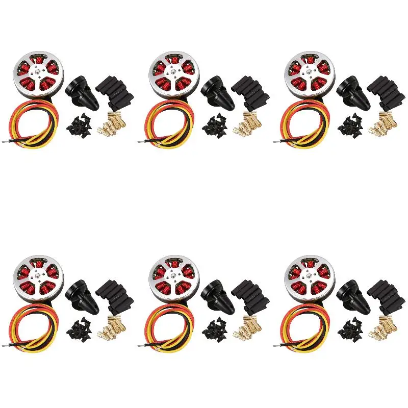 6Pack X(High Torque Brushless Motors 5010 360Kv for Multi Copter Quad Copter Multi-Aircraft