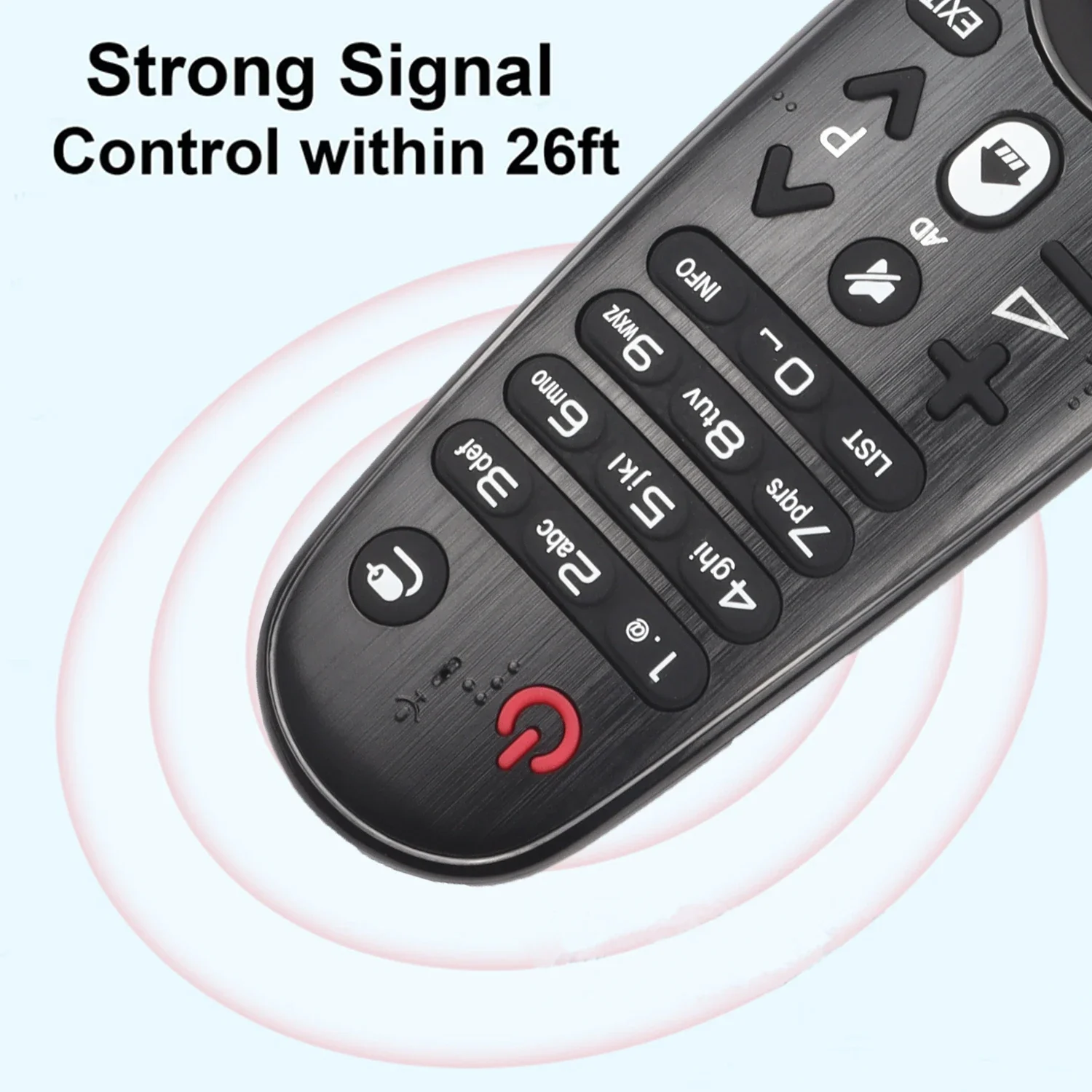 AN-MR600 New IR Remote Control for Smart TV 43UF770T 49UF770T 55UF850T 60UF770V  65UF770T (No Voice No Magic Pointer Function)