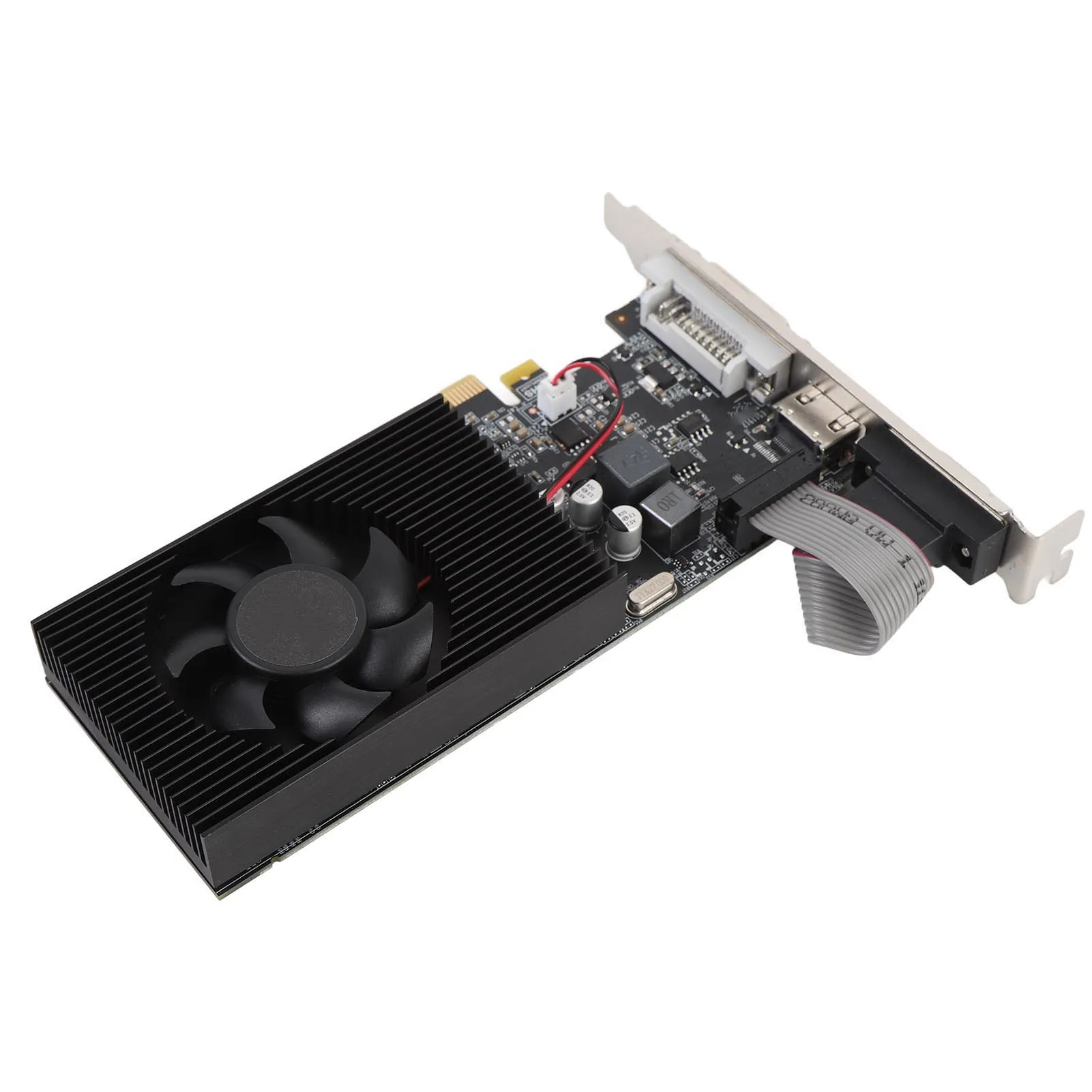 بطاقة رسومات GT730 2GB DDR3 GPU 128 بت PCI Express X16 1.1 مع DVI VGA HD واجهة الوسائط المتعددة بطاقة فيديو للكمبيوتر المكتبي