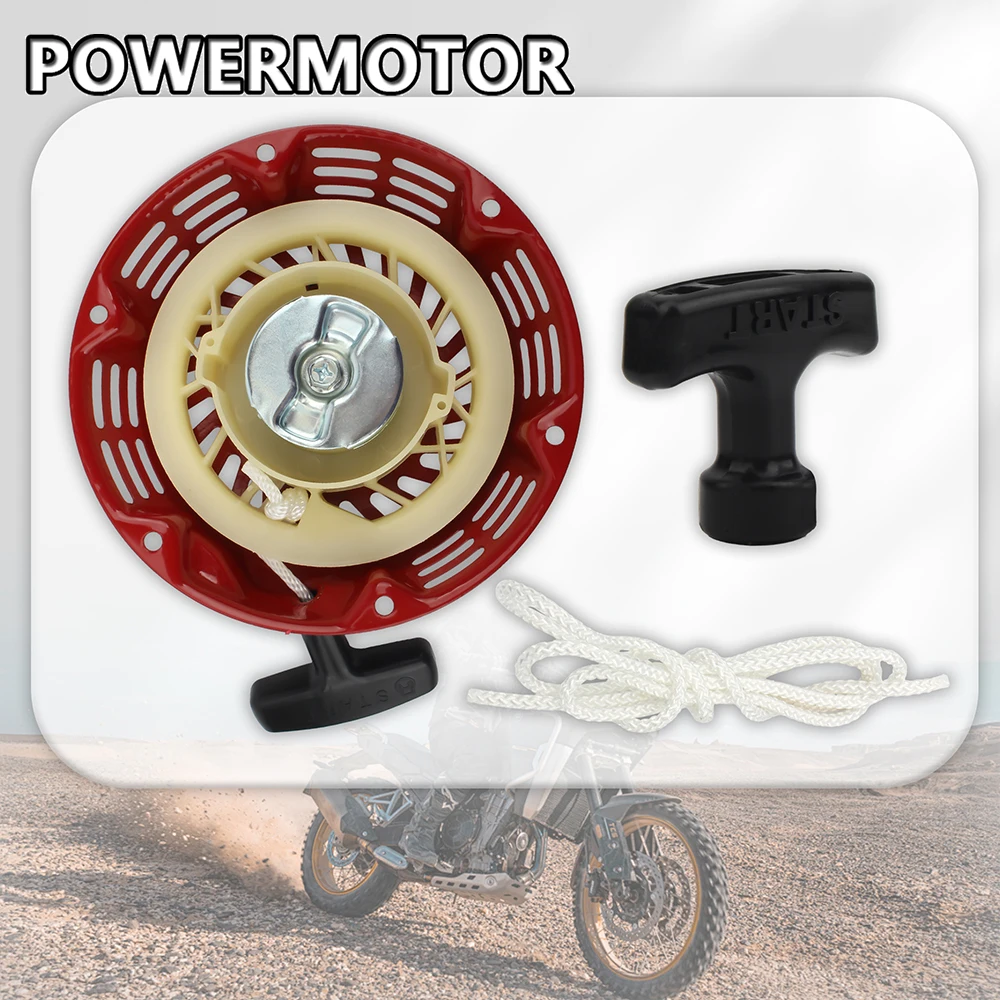 Motorrad Teile Pull Recoil Starter Garten Start Recoil Montage Kit Für Honda GX160 GX168 GX200 5,5/6,5 PS Motor Motor