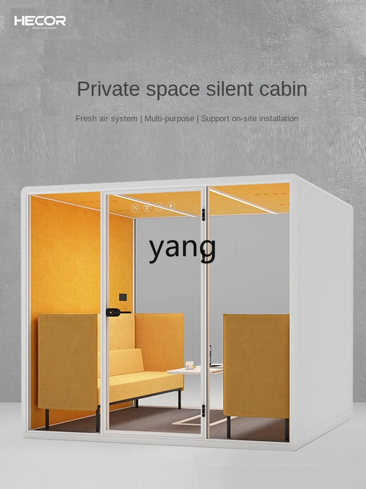 Yjq Mute Cabin Soundproof Room Instrumental Music Practice Cabin Live Broadcast Soundproof Room Anchor Home Movable