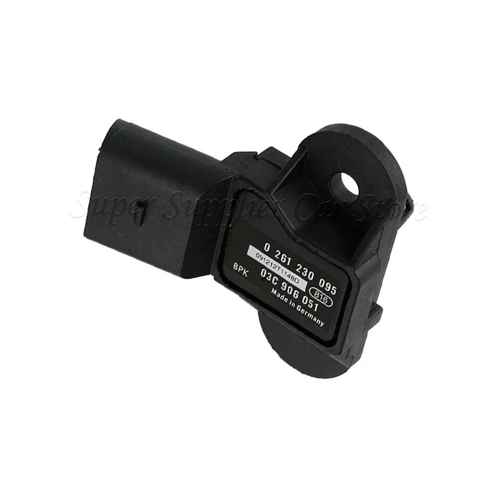 Для VW Eos Polo Jetta Golf Passat Bora Touran Audi A3 A4 A6 Q5 Skoda Seat MAP Датчик давления 03C906051 0261230095 03C 906 051