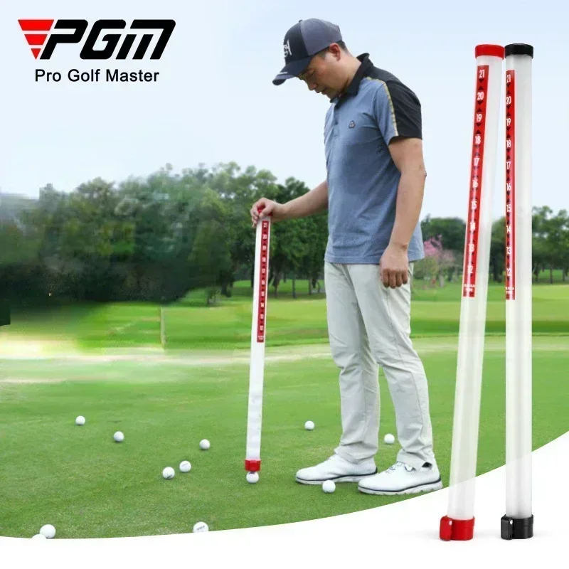 PGM Golf Ball Picker Shag Tube - Plastic with Ball Release Retrievers Collector Grabber Picker Pick Up Sucker Tool JQQ007