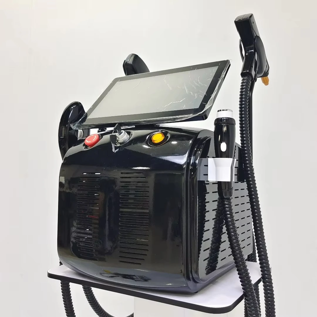 2025Portable 4IN1 RF IPL OPT Soprano Ice Titanium 808nm Diode Laser Hair Removal Machine Picosecond PICO Tattoo Removal Device