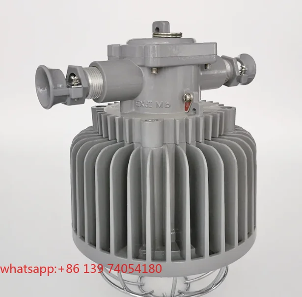 suitable forLED Mining Explosion proof Tunnel Light DGS18/127L (A) Round Explosion proof Lamp for Coal Mine Underground Lighting