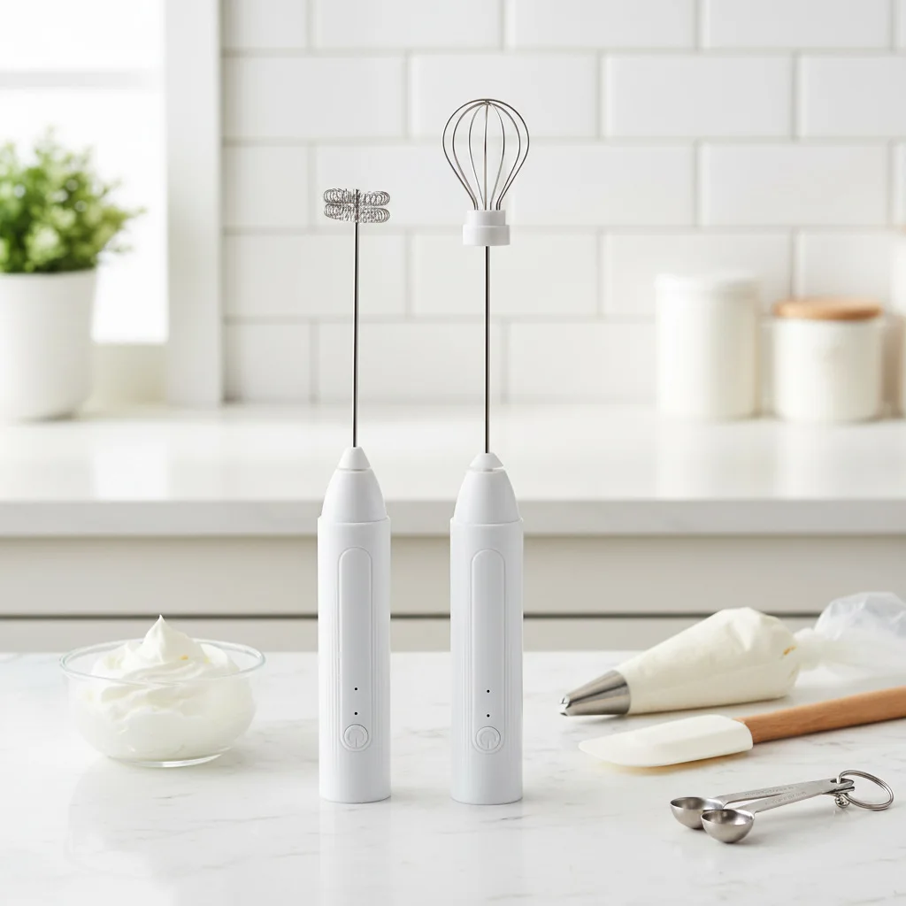MINI Coffee Frother USB Rechargeable 3 Speeds Foam Maker Coffee Milk Mixer Electric Handle Blender Egg Beater Hot Cooking Tools