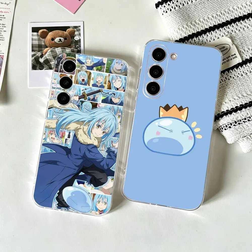 Anime R-Rimuru Tempest Phone Case For SamsungA10,12,20,21S,30,31,40,50,51,52,70,71 Transparent Cover