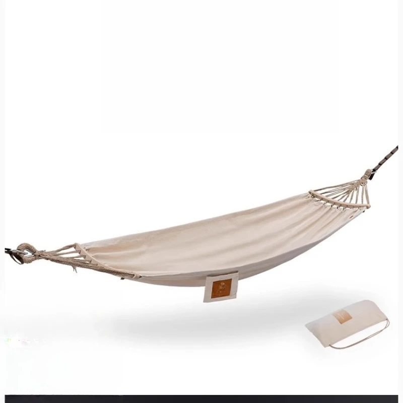 

Canvas Hammock Outdoor Adult Swing Thickened Anti-Rollover High Load-bearing Camping Hanging Chair