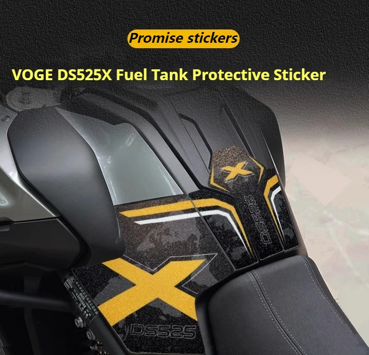 For VOGE ds525x modified fuel tank stickers,anti-slip stickers, thickened protective stickers, 23 motorcycle sticker accessories