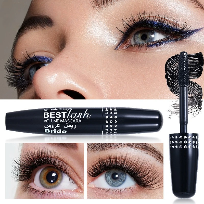 Mascara primaire pour cils longue durée, formule imperméable, effet d'allongement et bouclé, anti-taches, 24 heures d'usure pour cils naturels