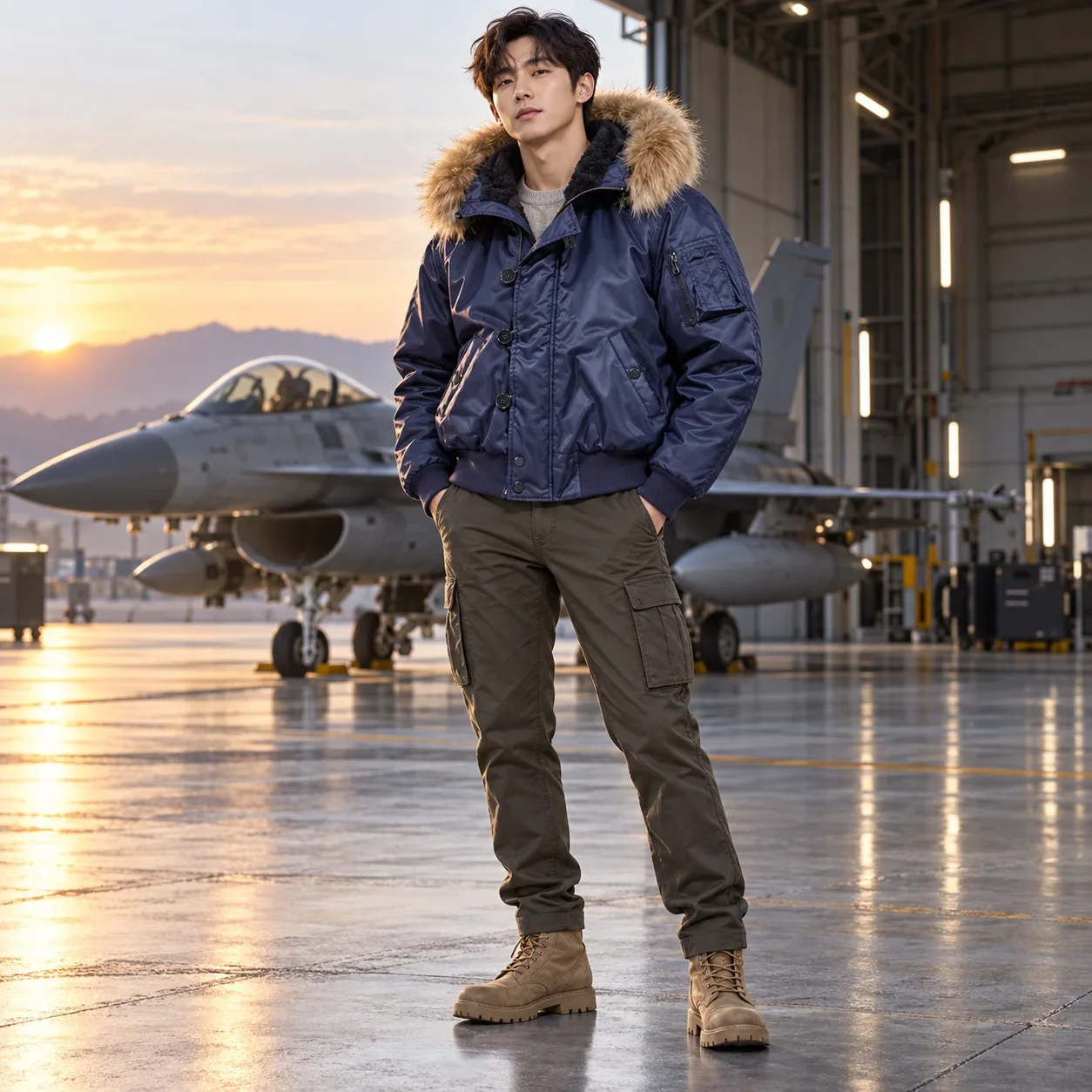 Winter Warm Bomber Jacket Men Cotton Padded MA1 Coat Hooded Baseball Jacket Male Windproof Outdoor Overcoat Clothing Man Parkers