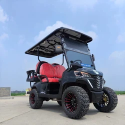 New Fashion Factory Price 4 6 Seats Luxury Electric Golf Carts for Sale With 72V lithium battery 4 Seater Electric Golf Cart