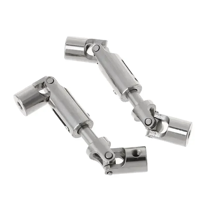 3 szt. Metalowe osie napędowe srebrne, części zamienne do WPL B-36 B-16 6WD 1/16 RC Car, części narzędziowe