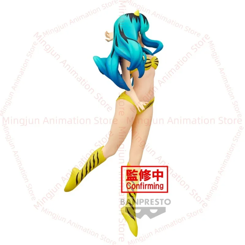 Original BANDAI Anime Glitter & Glamours Urusei Yatsura Lum Lamu Action Figure Toys BANPRESTO 22cm PVC Model Doll Xmas Gift