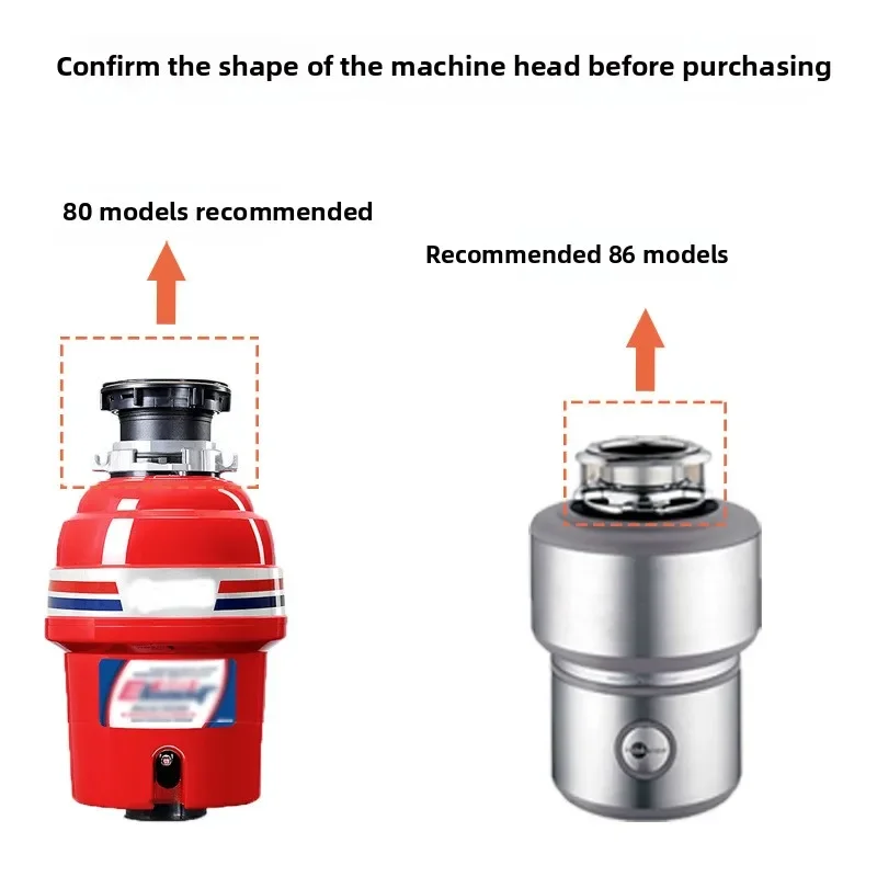 Fotografia 6: Compatível com o alimentador do processador de lixo BECBAS, modelos 86 e 80, haste de pressão.