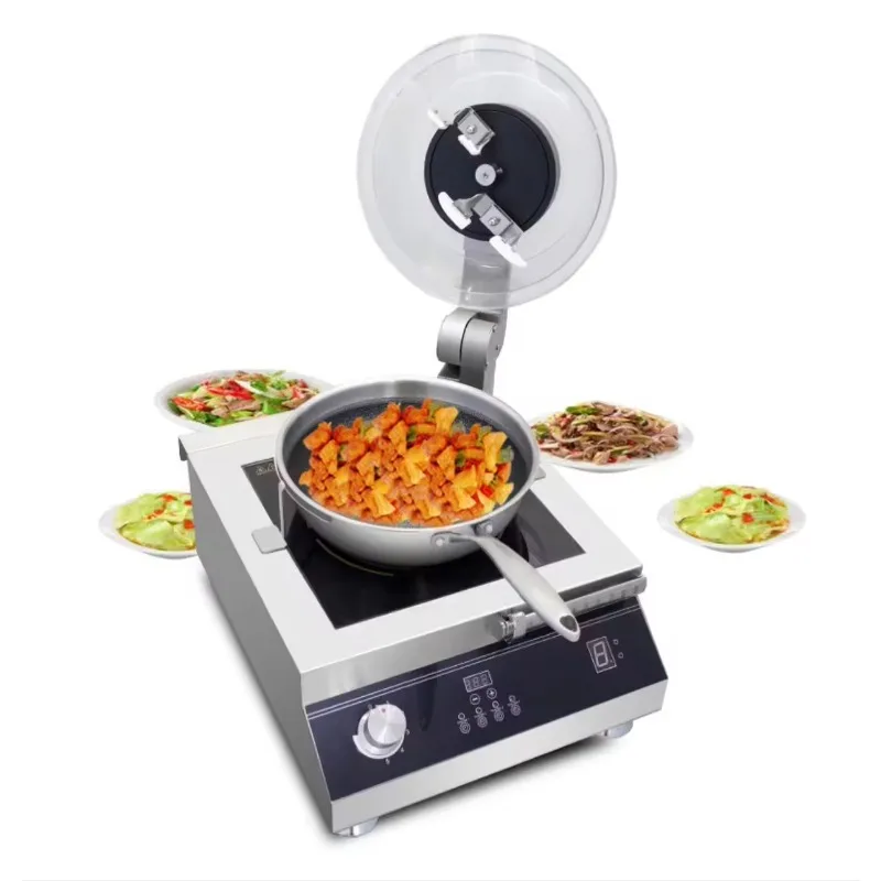 Intelligent Electric Frying Pan for Restaurant Cooking Machine - Energy Efficient Kitchen Appliance for Professional Use