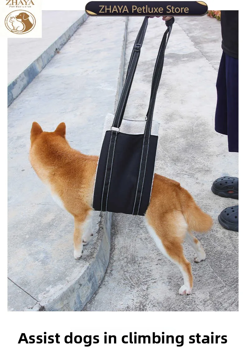 Dog Lift Support Harness Recovery Sling Elderly Pet Post Surgery Walking Stairs Car Mobility Aid Carrier ZHAYA