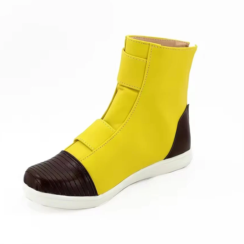Trunks Cosplay Schoenen Gele Laarzen Halloween Kostuums Accessoire Op maat gemaakt