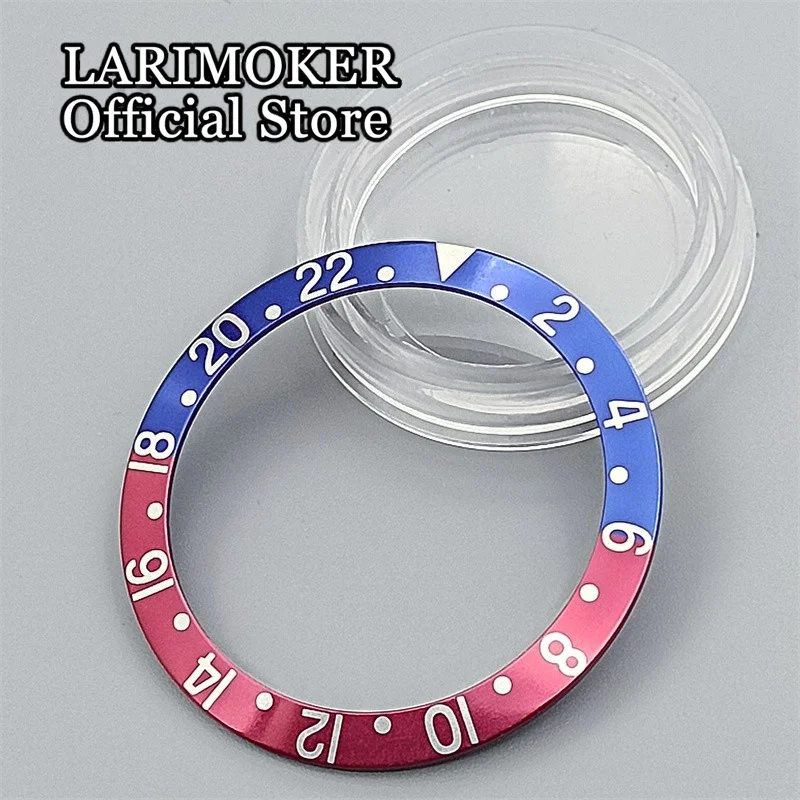 LARIMOKER High Quality 38mm Titanium Bezel Insert Fit 40mm Watch Case