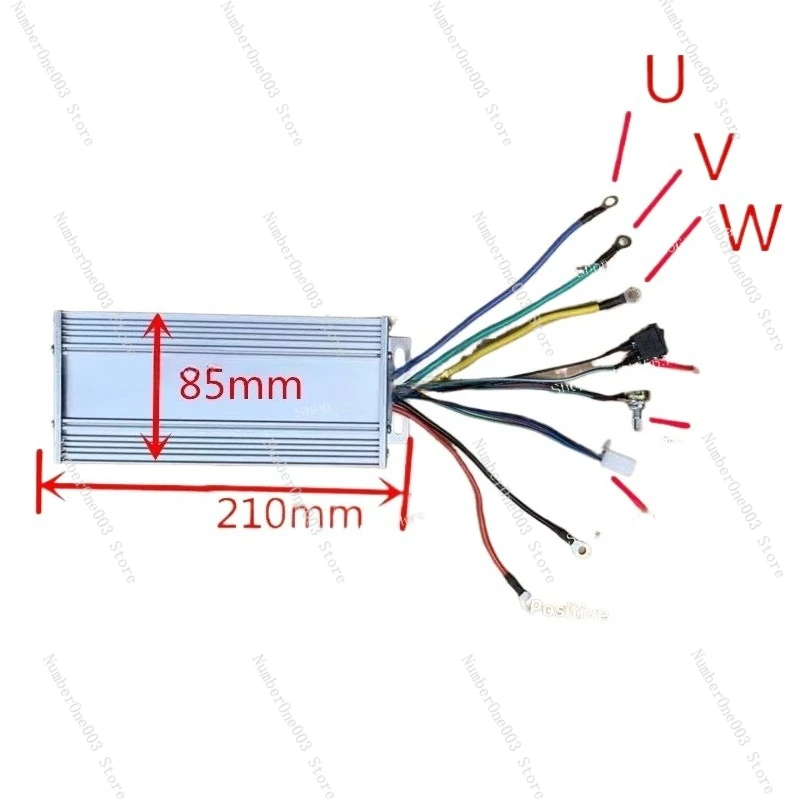 

DC12V-24V Brushless Motor Controller, High Power, Brushless Motor Driver 800W 40A
