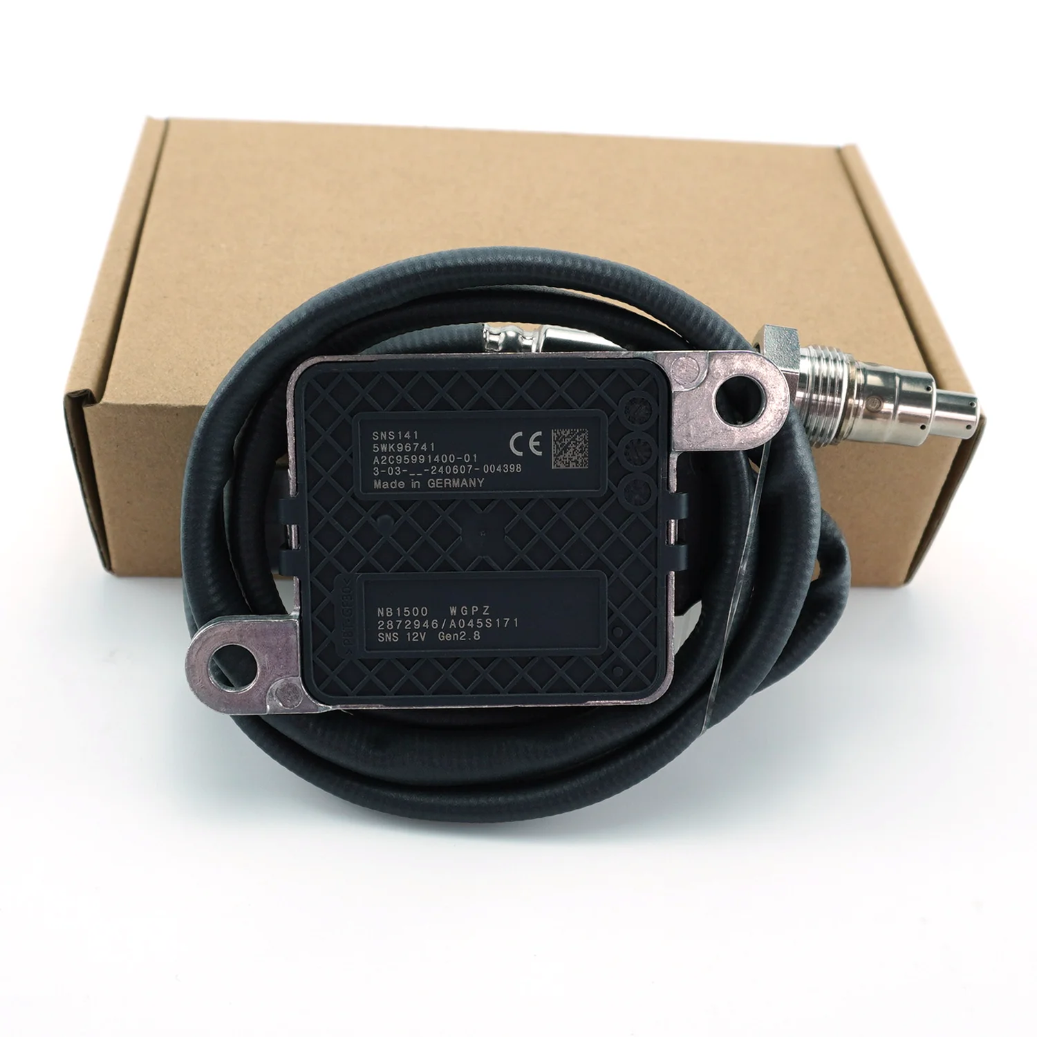 Capteur NOx 5WK96741 2872946 5WK9 6741, nouveau capteur d'oxygène et d'azote pour Cummins 12V, vente directe d'usine, prix de gros, pièces de voiture