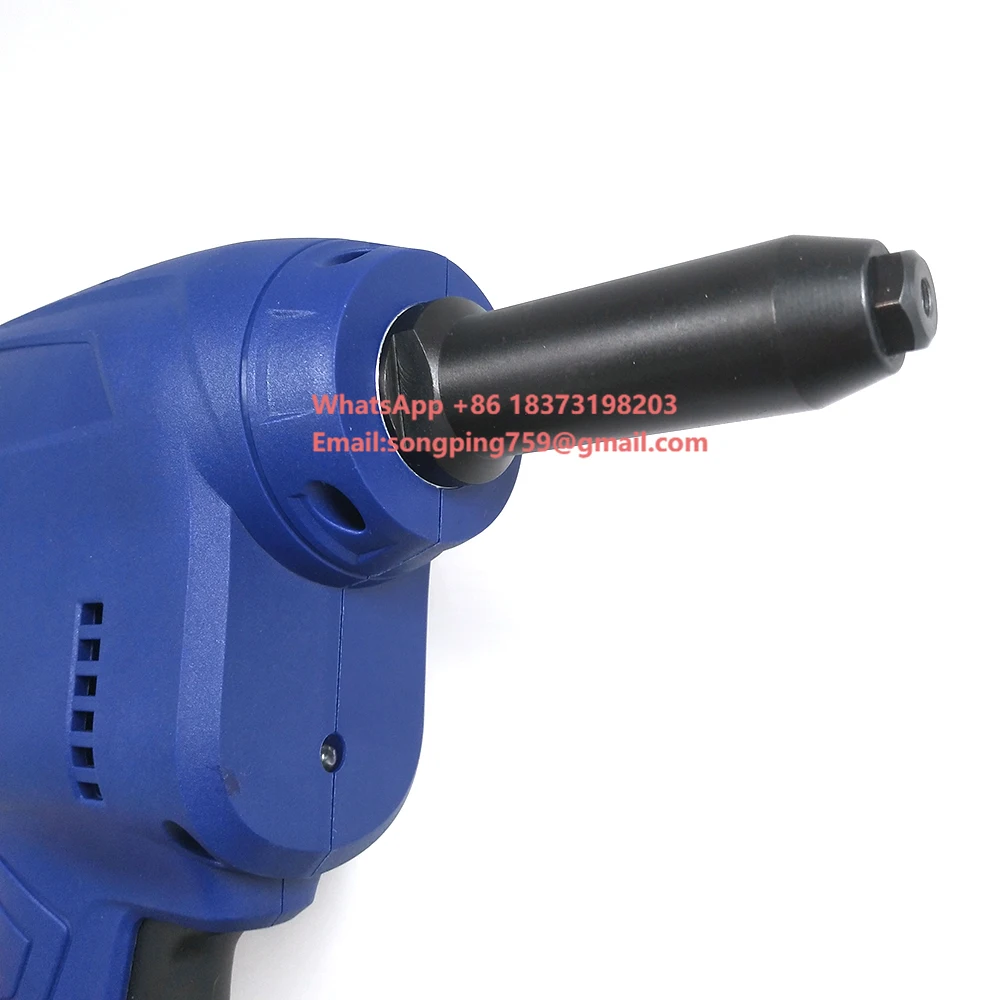 Electric Rivet G u n for 7.5mm Bulb-tite Rivets Battery Cordless Riveting Tool