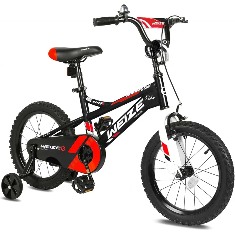 

AQWEIZE Kids Bike,14 16 18 20 Children Bicycle for Ages 3-12 Years Old,Rider Height 35-60 Inch,Coaster Brake,Multiple Color