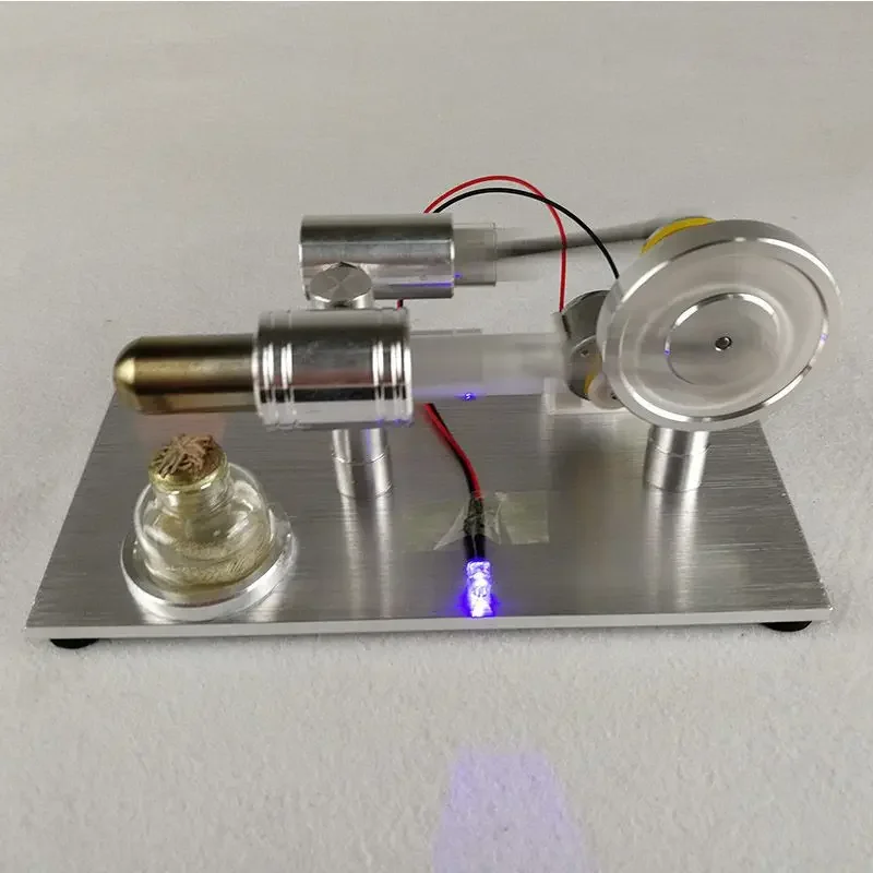Stirling engine external combustion  micro generator birthday gift  steam  model  mini