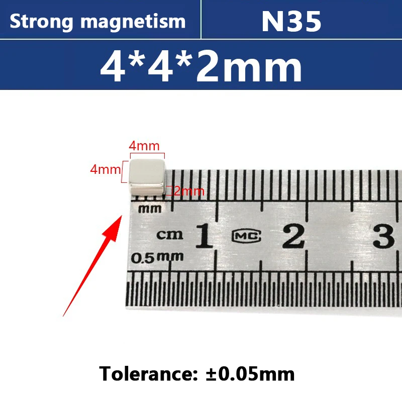 3x2x1 4x3x1 5x5x1 6x4x2 mm Starke Runde Magnete für Kühlschrank, DIY-Projekte, Wissenschaft & Bürogebrauch Kühlschrankmagnet Magnetischer Haken – Detail 8