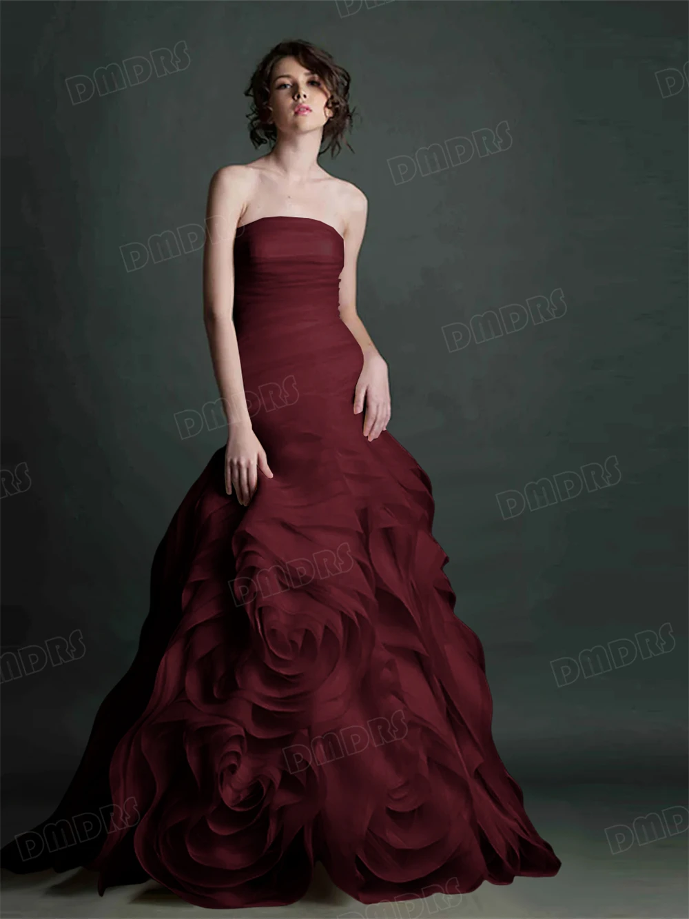 Luxury Formal Dress for Women 100+ Colors to Choose Strapless Long Evening Dresses Party Gown Wedding Custom Party Gown