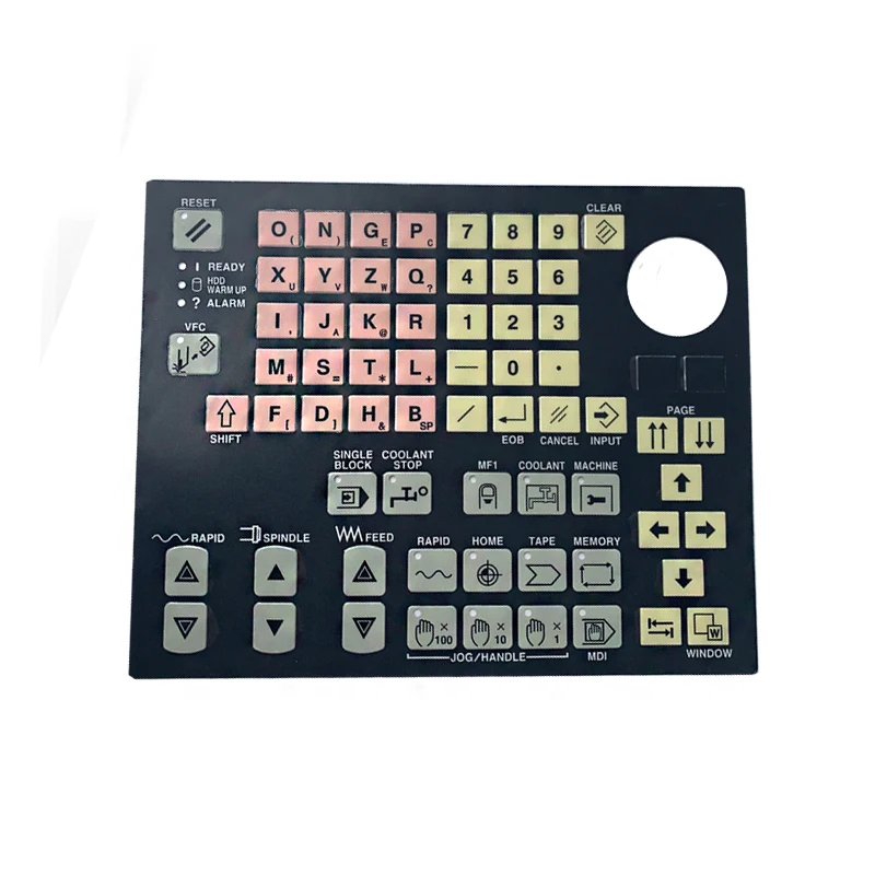 

For MAZAK LGMAZAK System Operation Panel Key Membrane KS-6YZM01 KS-6YZL01B Button Film