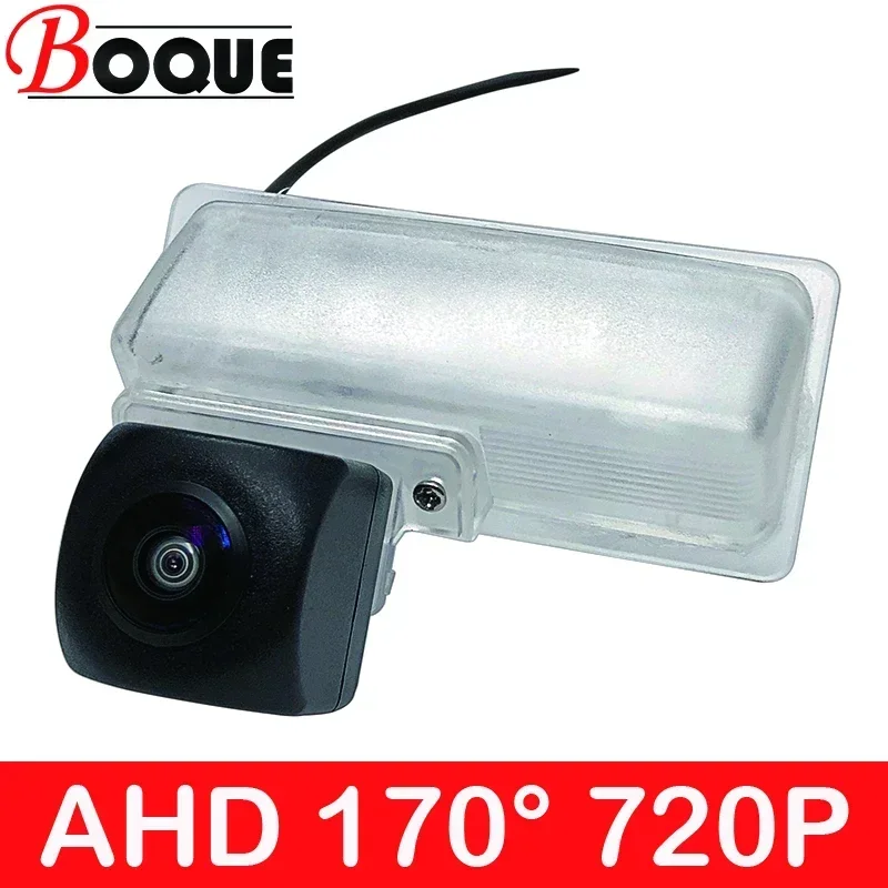 BOQUE 170 Degree 1280x720P HD AHD Car Vehicle Rear View Reverse Camera For Nissan Lannia Pulsar Zealand Terra Almera Bluebird