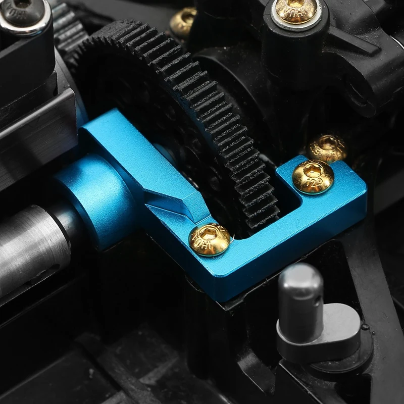 Caja de cambios abierta para coche de control remoto Tamiya TT02 TT-02 1/10, caja de cambios con montaje, piezas de mejora, accesorios