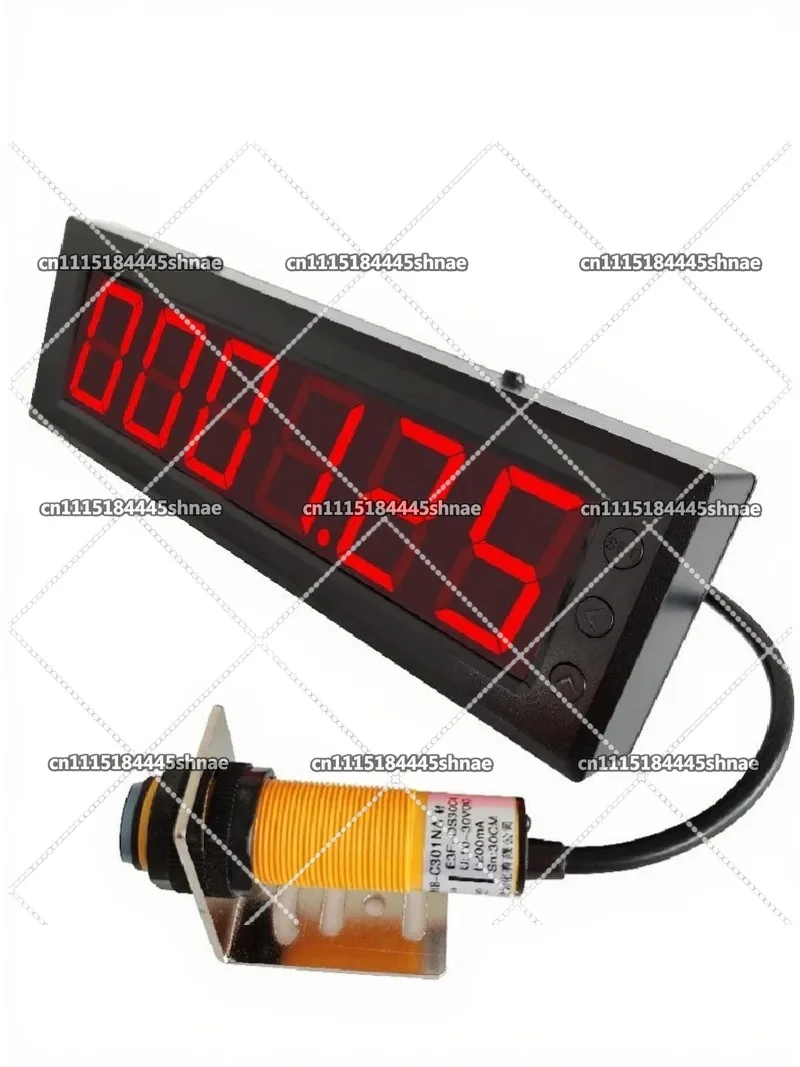Digital Display Counter Infrared Automatic Induction Counter Conveyor Belt Large Screen Conveyor Point Package Device
