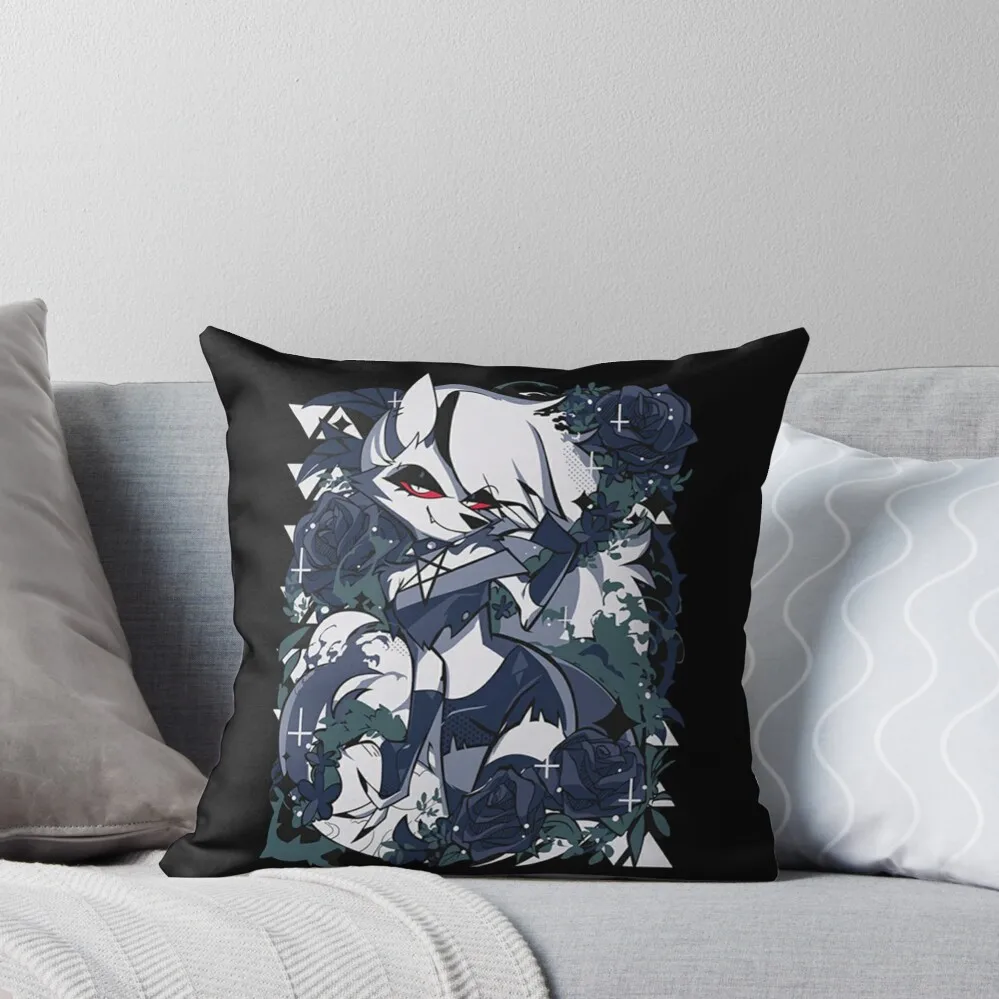 

Helluva Boss Loona Throw Pillow luxury home accessories Christmas s Covers autumn pillowcase Christmas Pillow Covers pillow