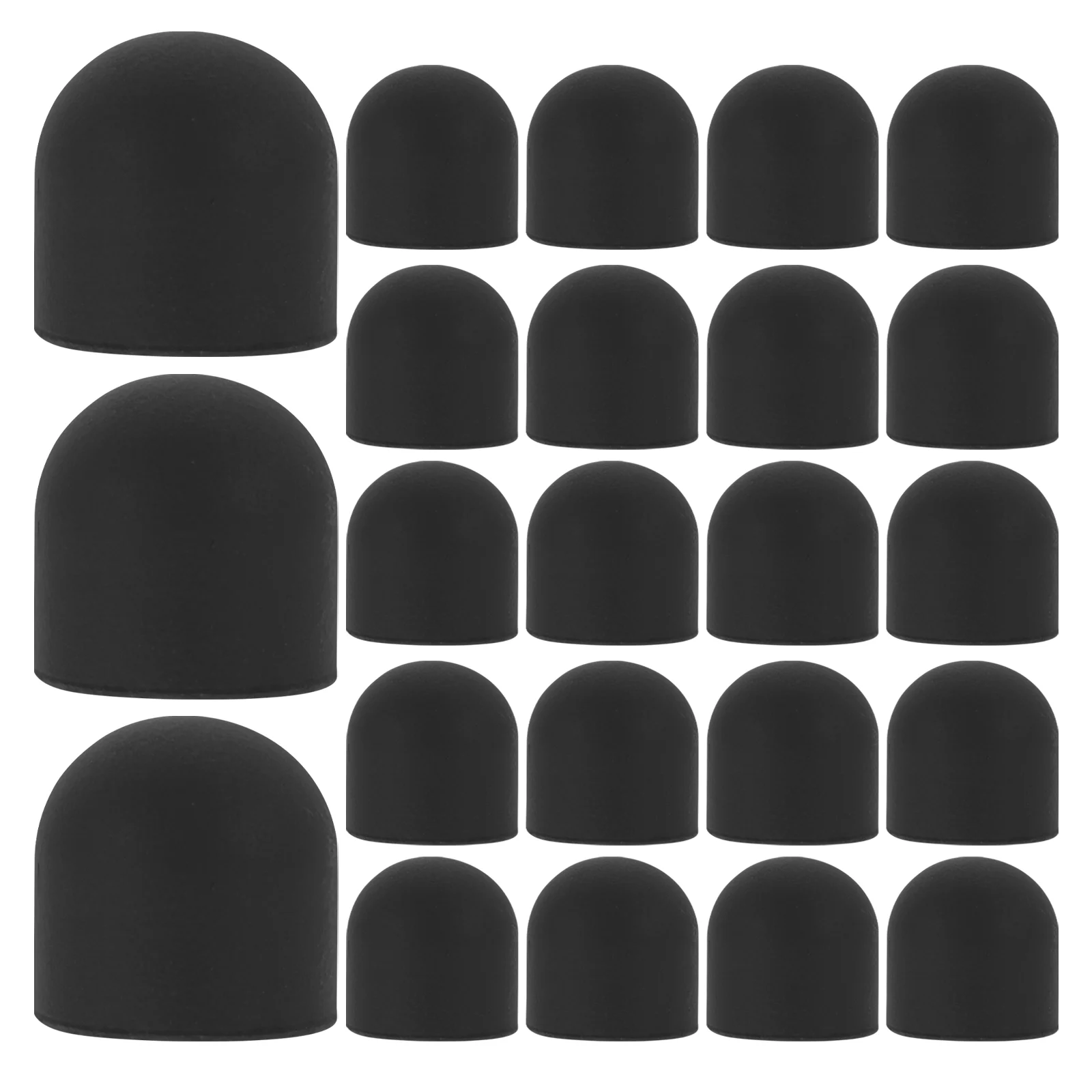 

50 Pcs Capacitive Pen Silicone Tip Stylus Tips Head Replacement Only Silica Gel Nibs