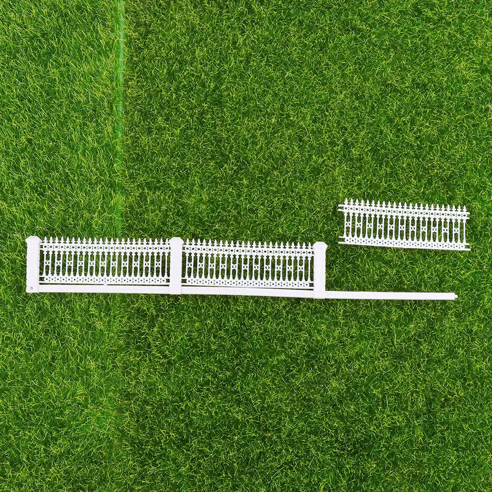 1 set Mini Miniature Landscape DIY Garden Micro Table Halloween Christmas New Year Fairy Garden Fencing Art Teacher ABS