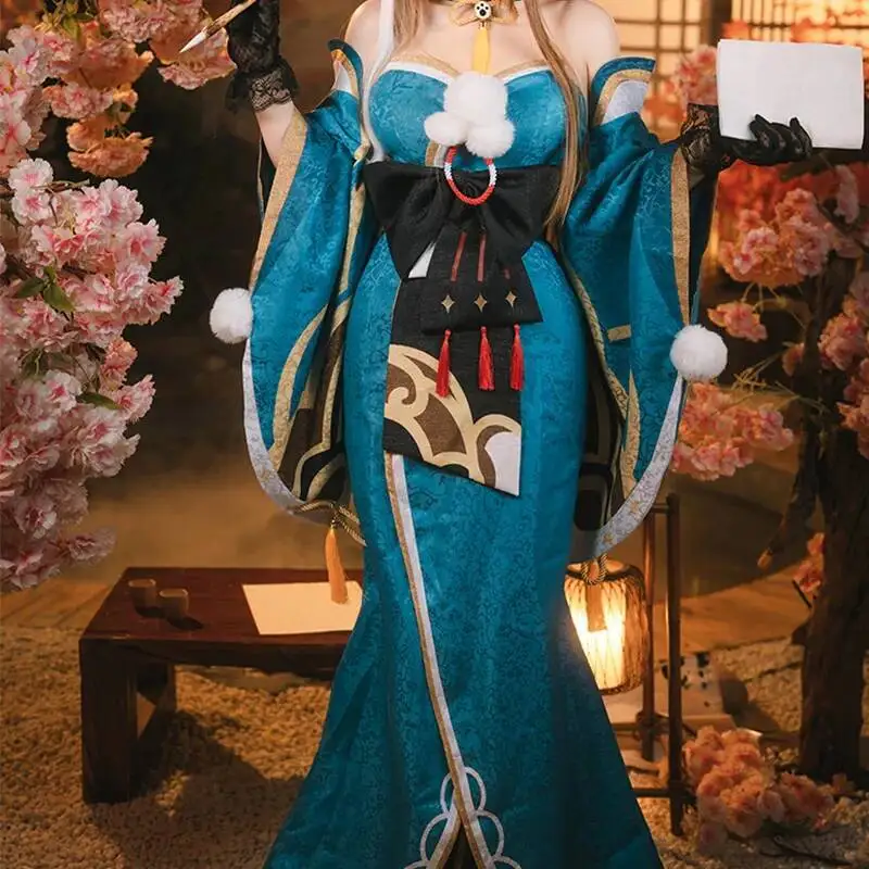 

Genshin Impact Xina Cosplay Costume Anime Game Full Set Cosplay Dress Sexy Halloween Costume for Adult Womens