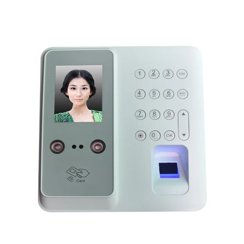 

Color LCD Vietnamese softWare biometric face recognition device