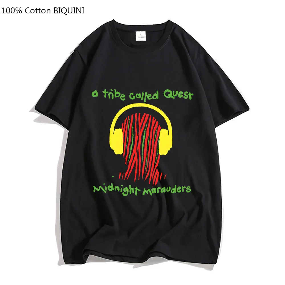 

2025 A TRIBE CALLED QUEST ATCQ T-shirts MEN Handsome Tshirts Cotton T Shirts Cartoon Short Sleeve Four Seasons Casual Sweatshirt