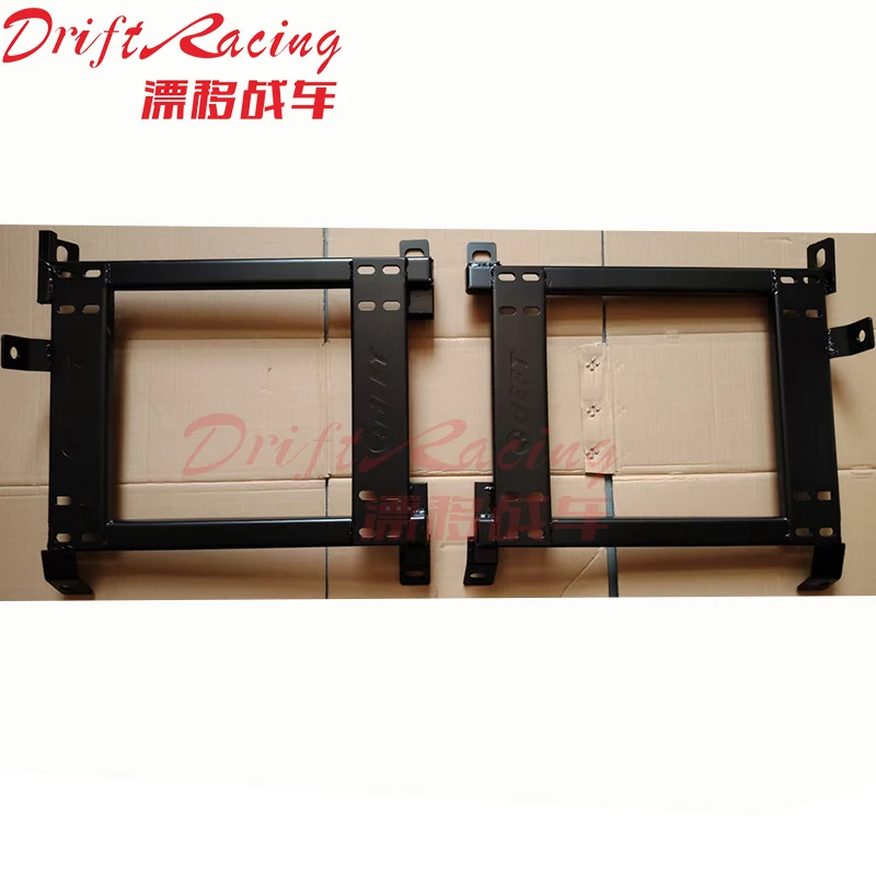 

DEFT One Pair Car Seat Side Mount Brackets Iron Mounting Bracket For Nissan S13 S14 Competition Auto