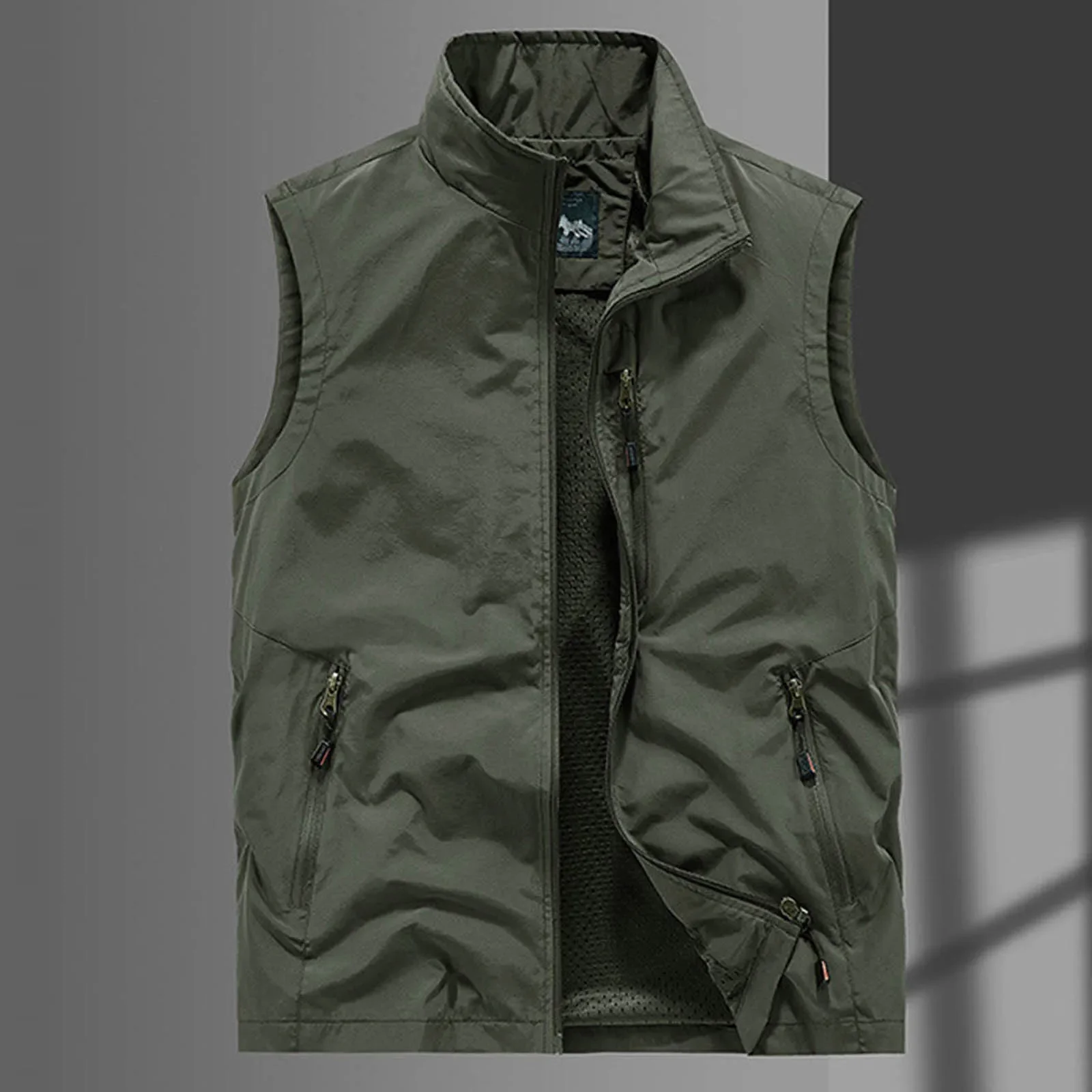 

Men Vests Jacket 2023 New Summer Outdoors Sleeveless Men's Vest Casual Travels Thin Fishing Vest Waistcoat Male Clothes