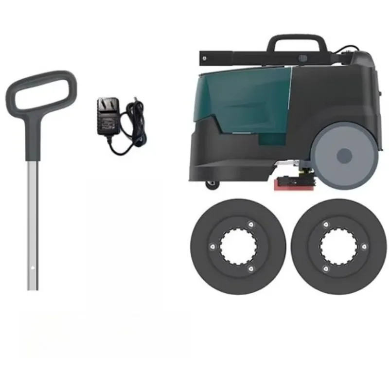 Mini Floor Scrubber Machine Commercial Automatic Floor Cleaning Machine High Efficiency Daily Ground Sanitation Maintenance Work