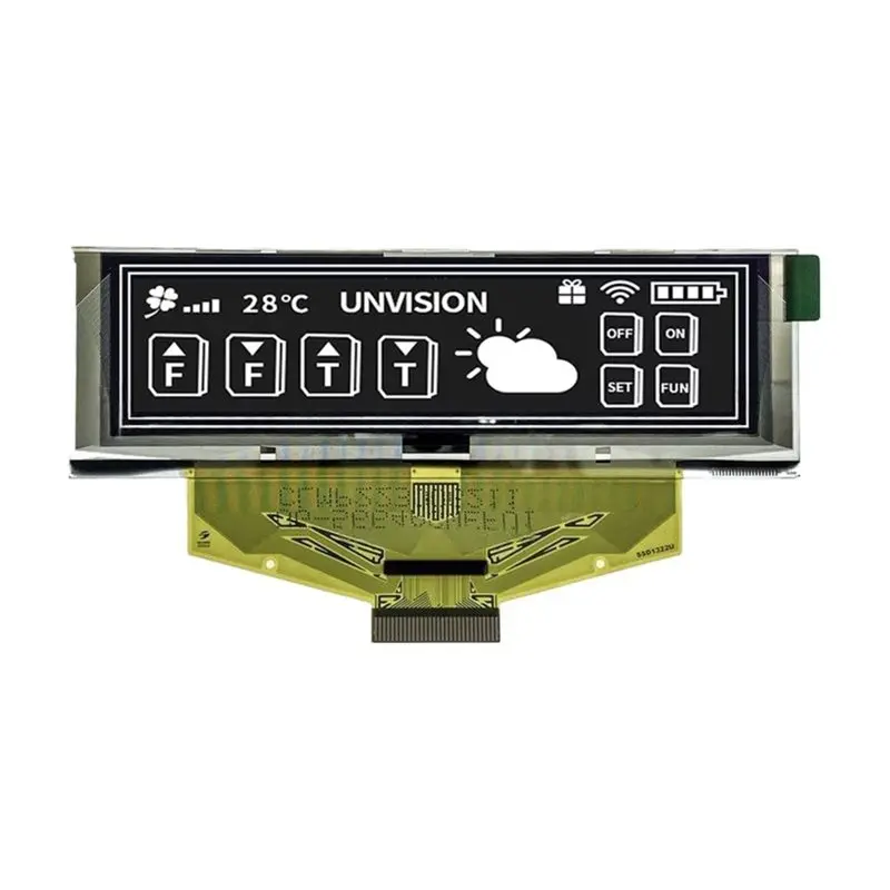 ABJF-3.12 Inch OLED LCD Display Screen Module 256X64 Dot Matrix 30-Pin Connector 1322 IC Monochrome Display White Light