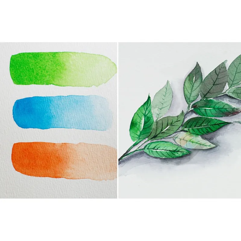 Baohong 100% bawełniany papier akwarelowy A5/A4/A3/32k/16k 20 arkuszy 300g papier akwarelowy blok artystyczny podkładka pod książkę artykuły artystyczne — zdjęcie produktu 3